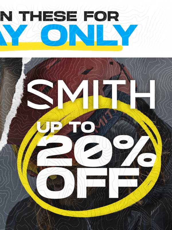 Save up to 20% Off Select Smith