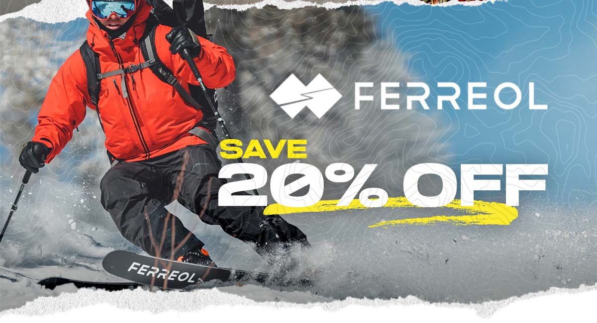 20% Off Ferreol Skis