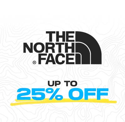 Up to 25% off The North Face