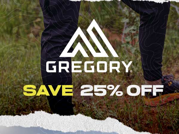 25% off Gregory