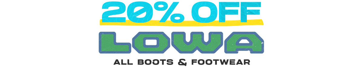 Save 20% Off All Lowa