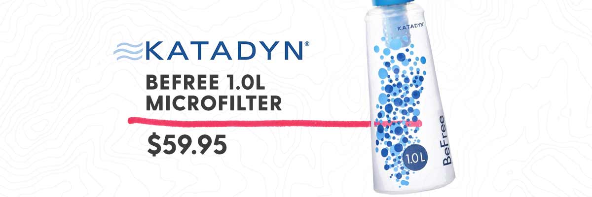 Katadyn BeFree 1L Microfilter - $59.95