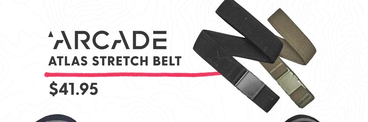 Arcade Atlas Stretch Belt - $41.95