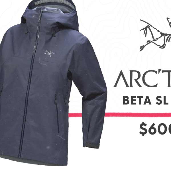 Women's Arc'teryx Beta SL Jacket - $600.00