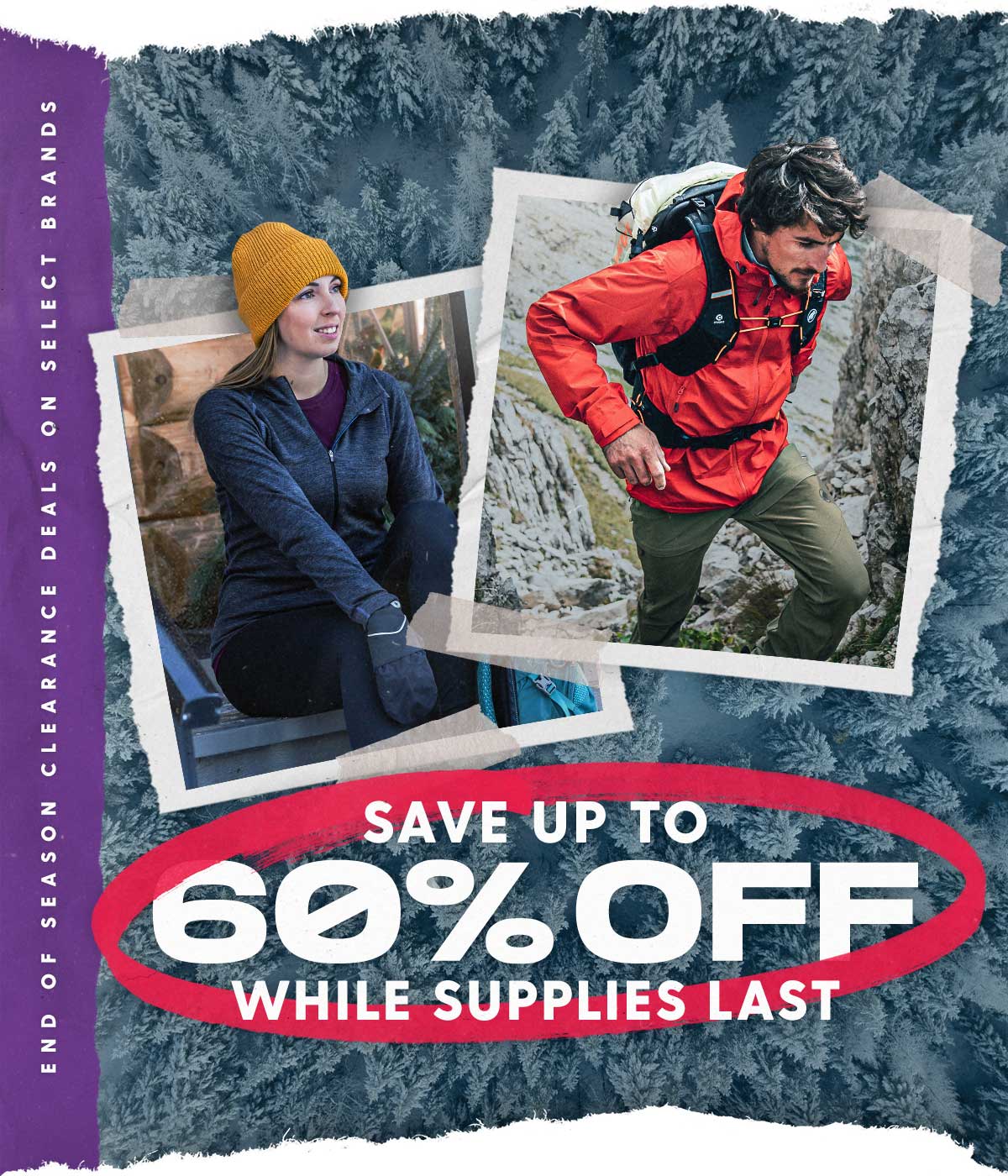 Save up to 60% Off While Supplies Last