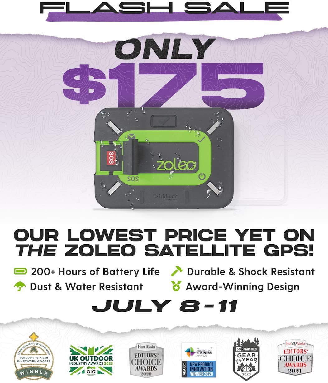 Zoleo Satellite GPS - ONLY $175