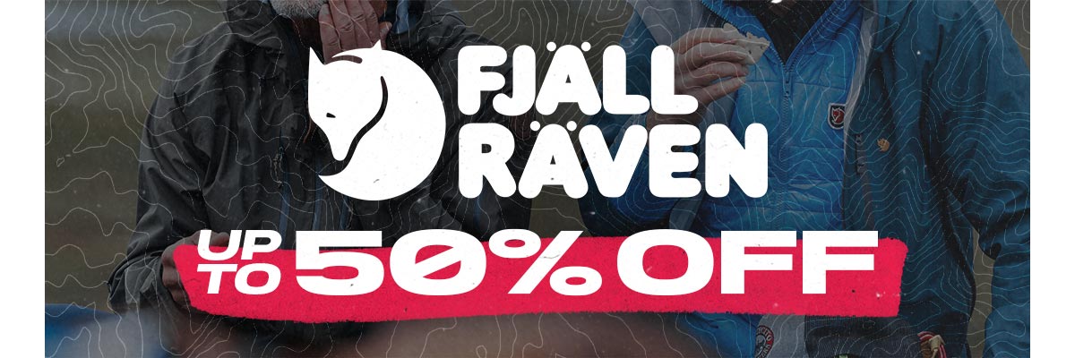 Save up to 50% Off Select Fjällräven