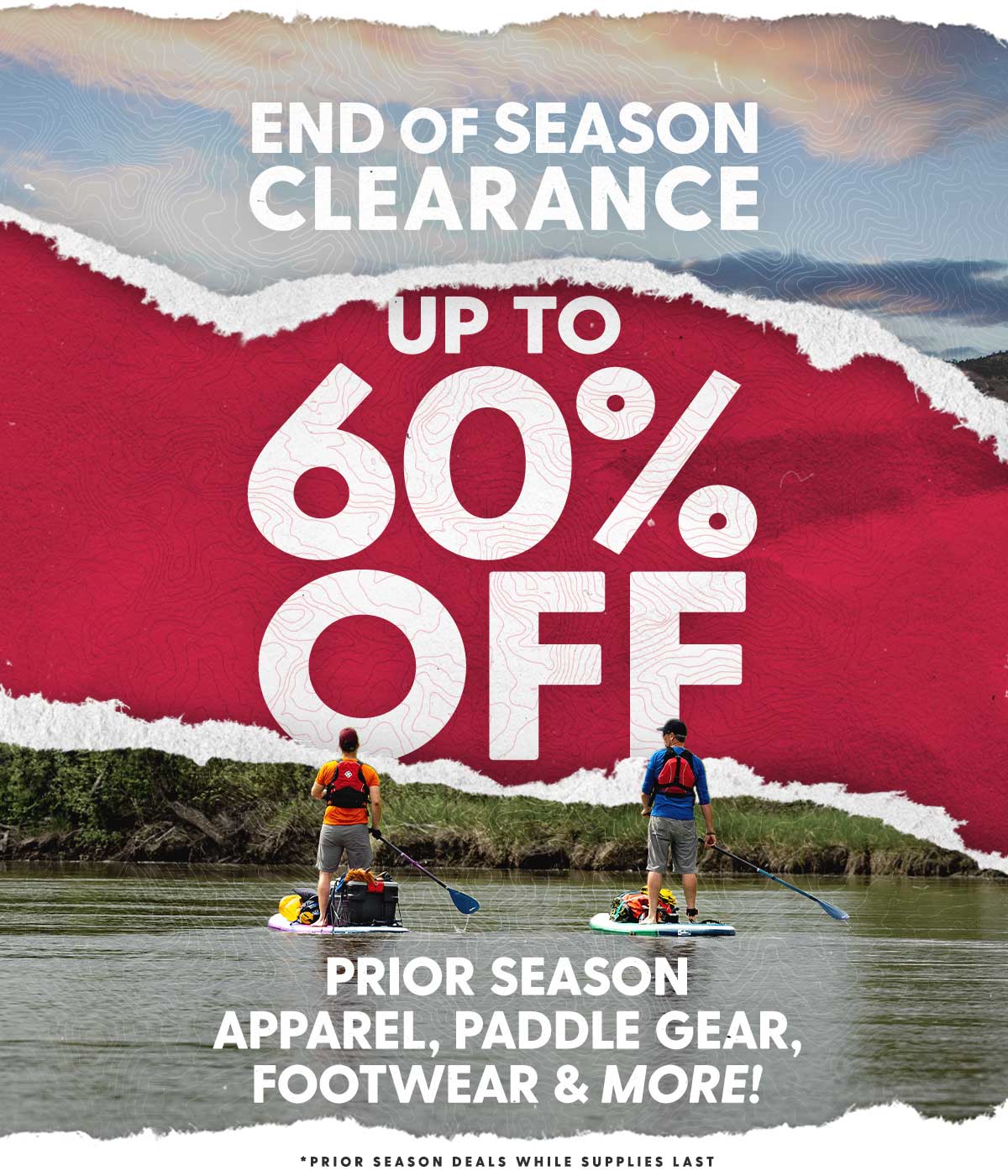 End of Season Clearance | Save up to 50% Off Select Brands