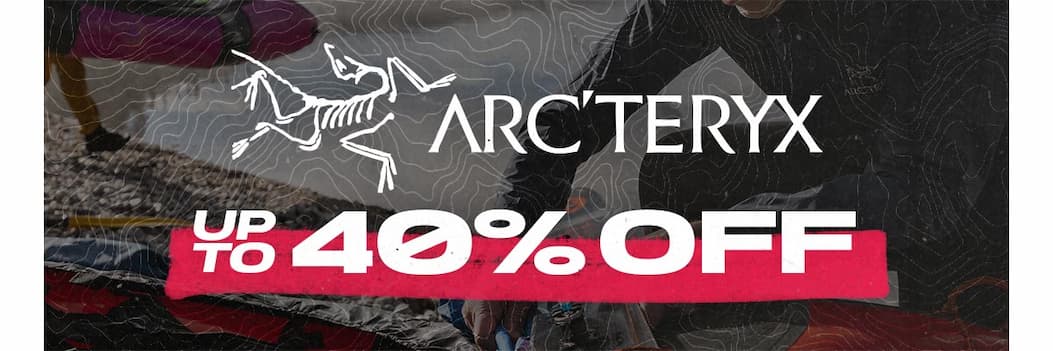 Save up to 40% Off Select Arc'teryx