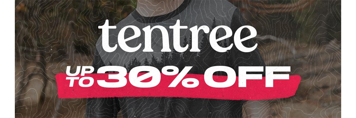 Save up to 30% Off Select Tentree