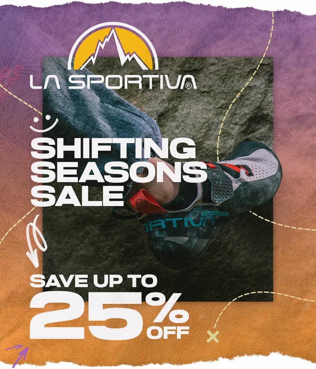 Save up to 25% Off La Sportiva Footwear & More