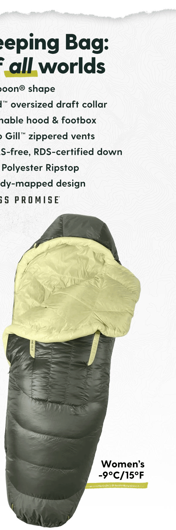 Shop Women's Disco™ 15 -9C/15F Sleeping Bag