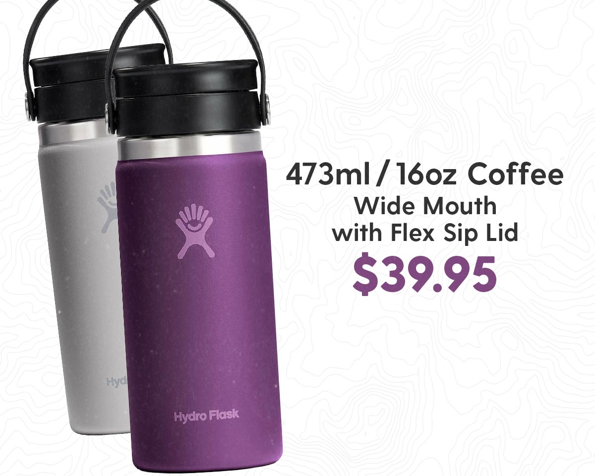 Hydro Flask 473ml/16oz Coffee Wide Mouth with Flex Sip Lid - $39.95