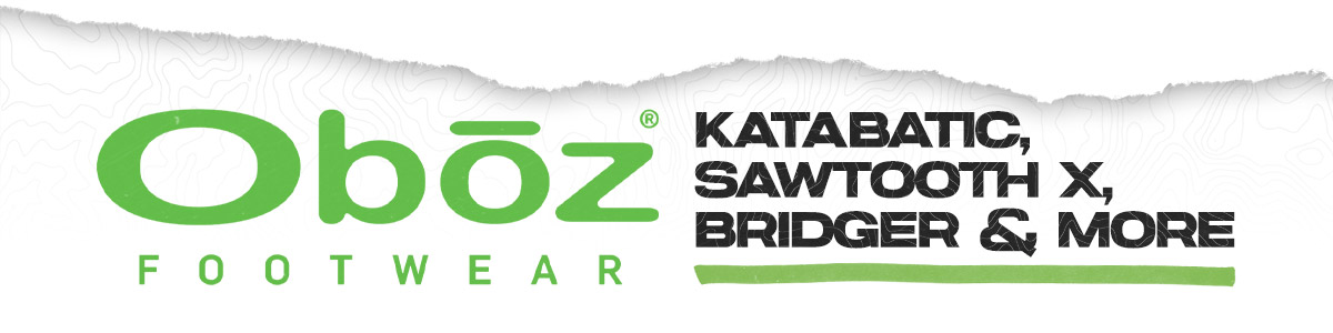 Oboz: Shop Katabatic, Sawtooth X, Bridger & More
