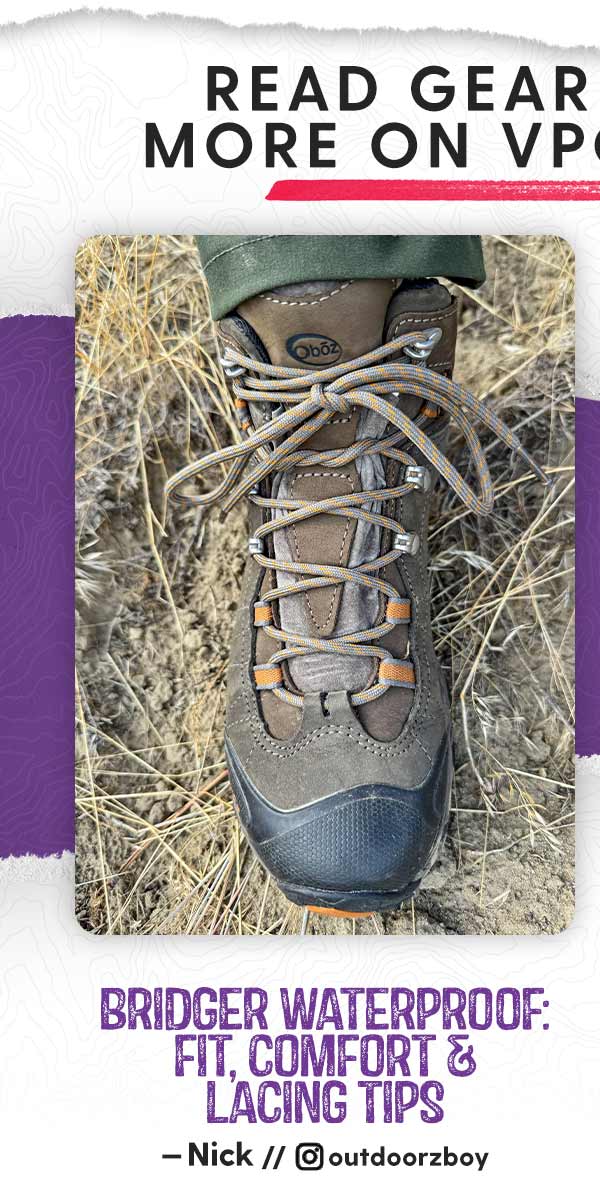 Bridger Waterproof: Fit, Comfort & Lacing Tips - Gearpedia Review