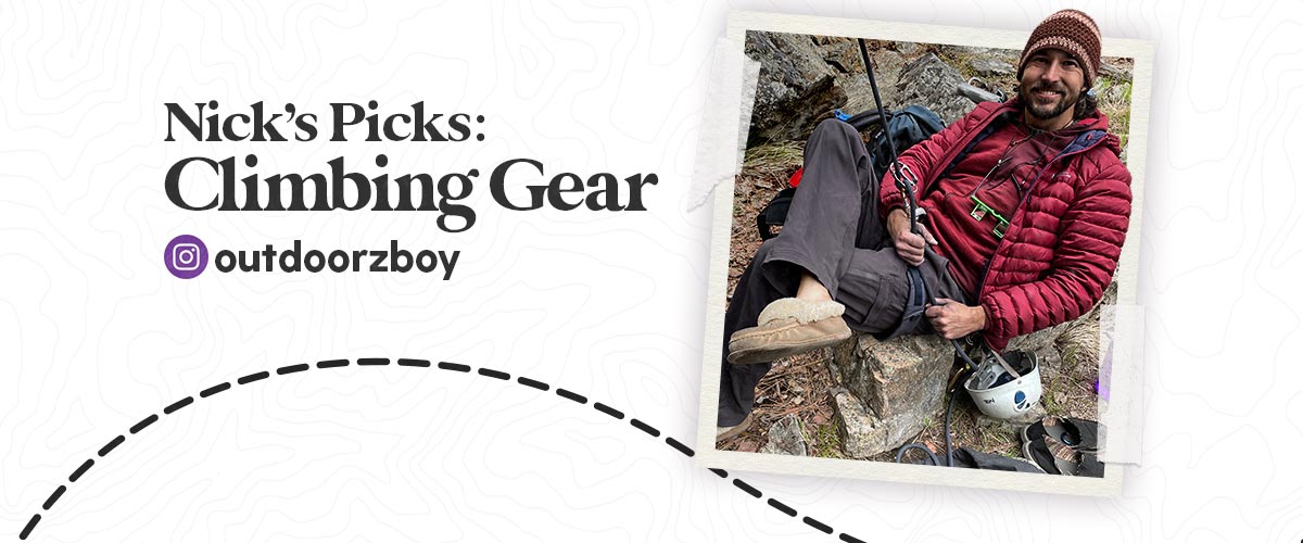 Shop Nick's Climbing Gear Picks