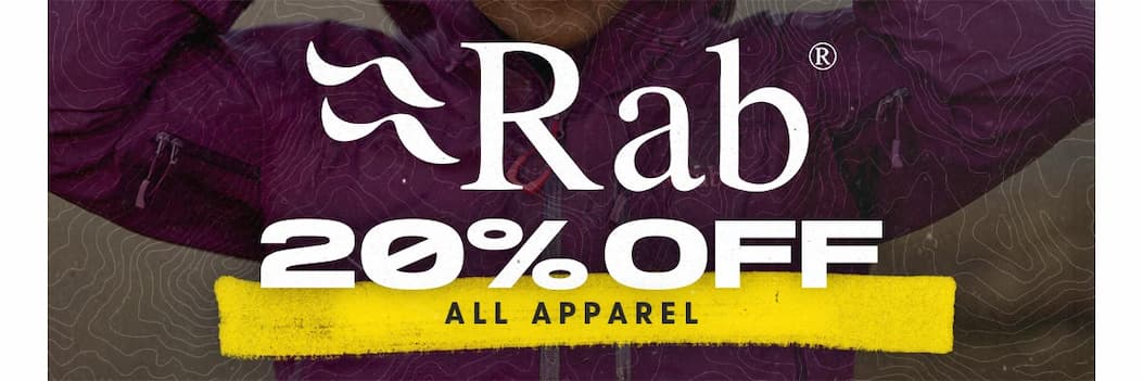 20% Off Rab Apparel