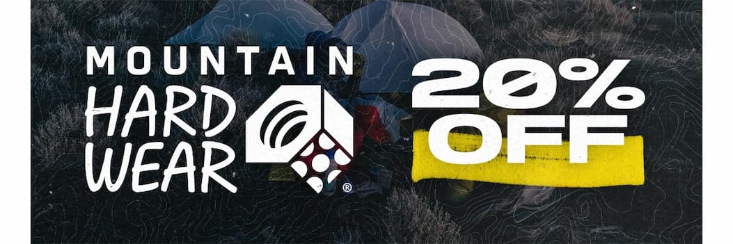 Mountain Hardwear Save 20% off Apparel & Gear