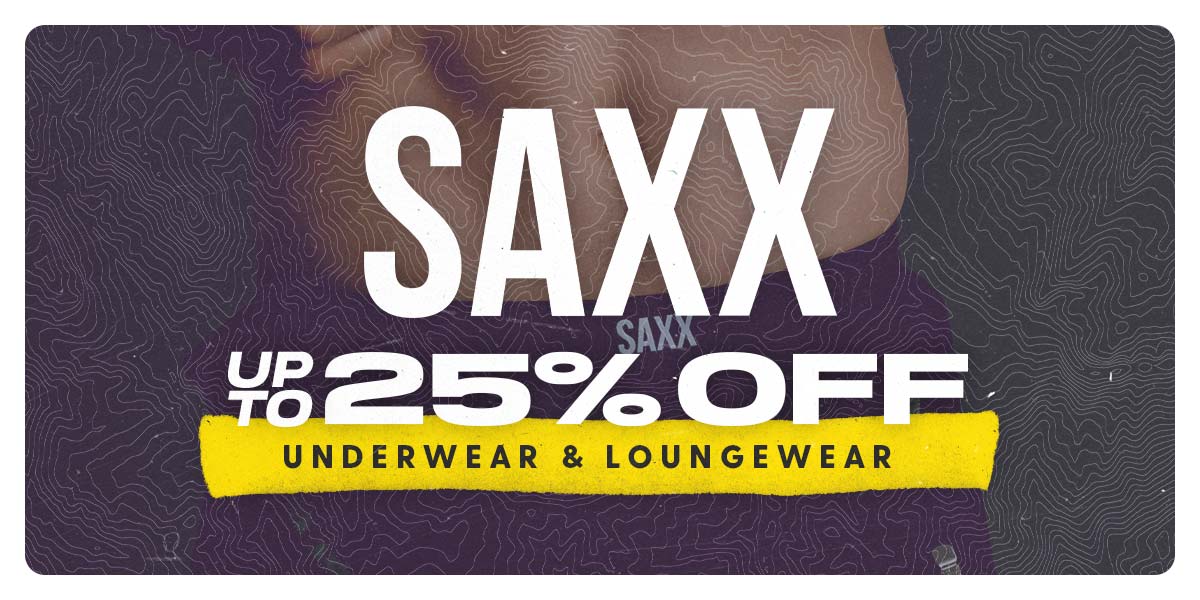 Up To 25% Off SAXX Underwear & Loungewear