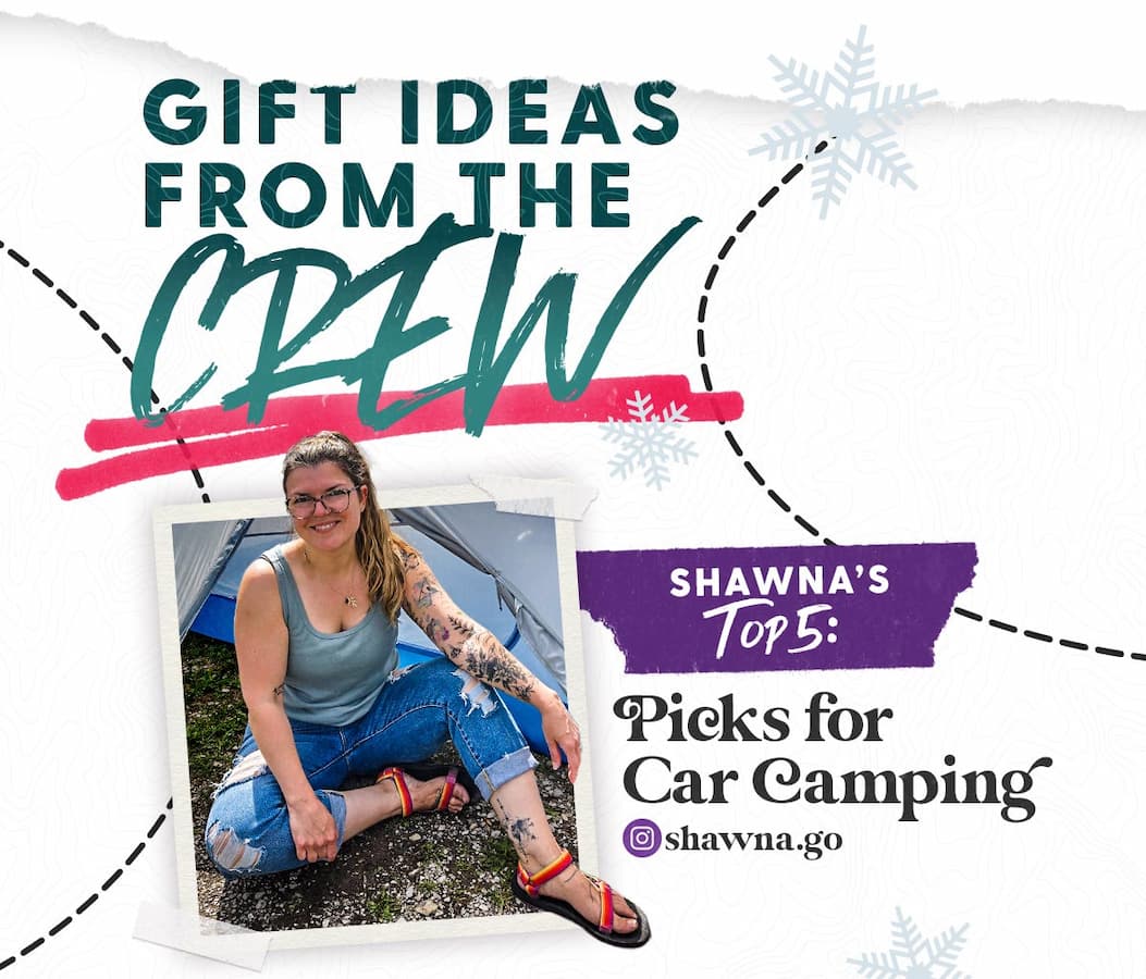 See Shawna's Top 5 Picks for Car Camping