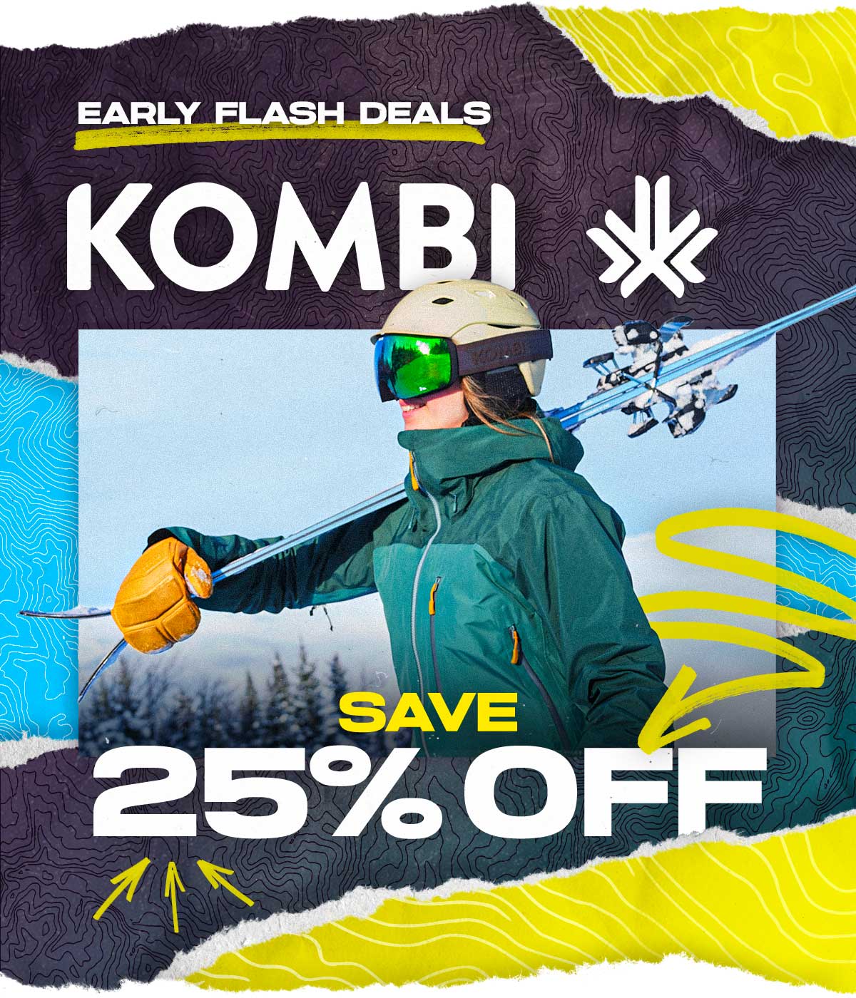 Early Flash Deals—25% Off Kombi Canada Gloves & More