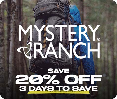 Mystery Ranch 20% off