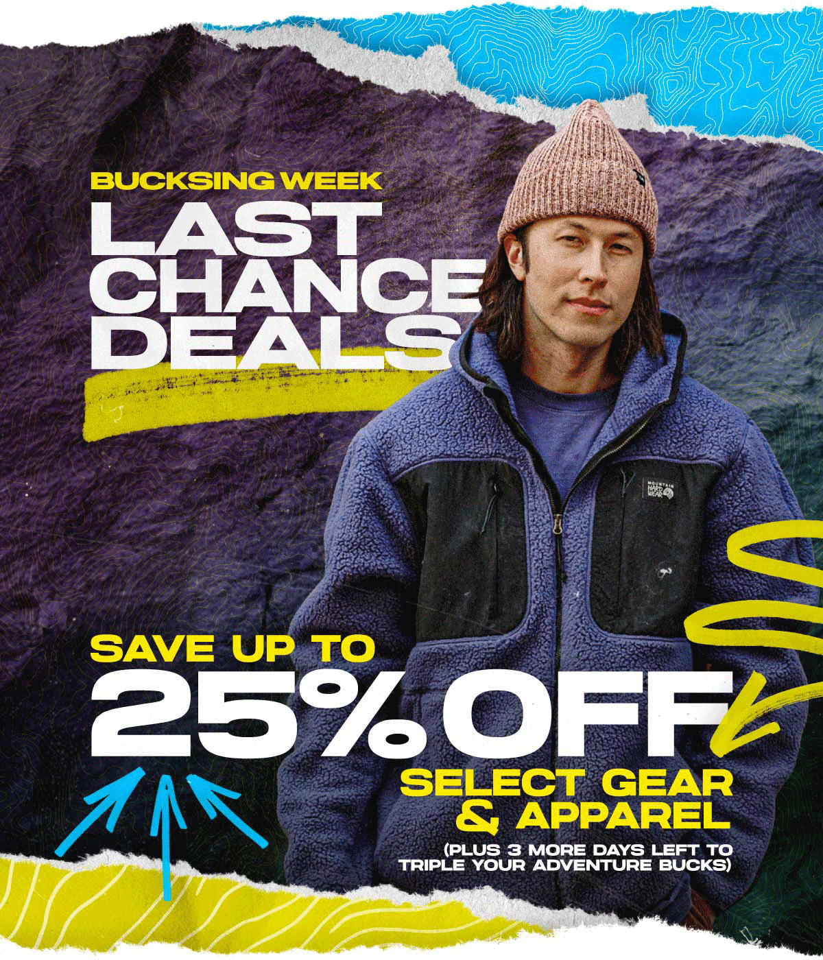 Last Chance Deals Up to 25% Off