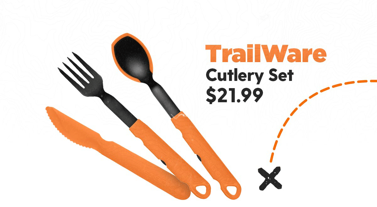 TrailWare Cutlery Set - $21.99