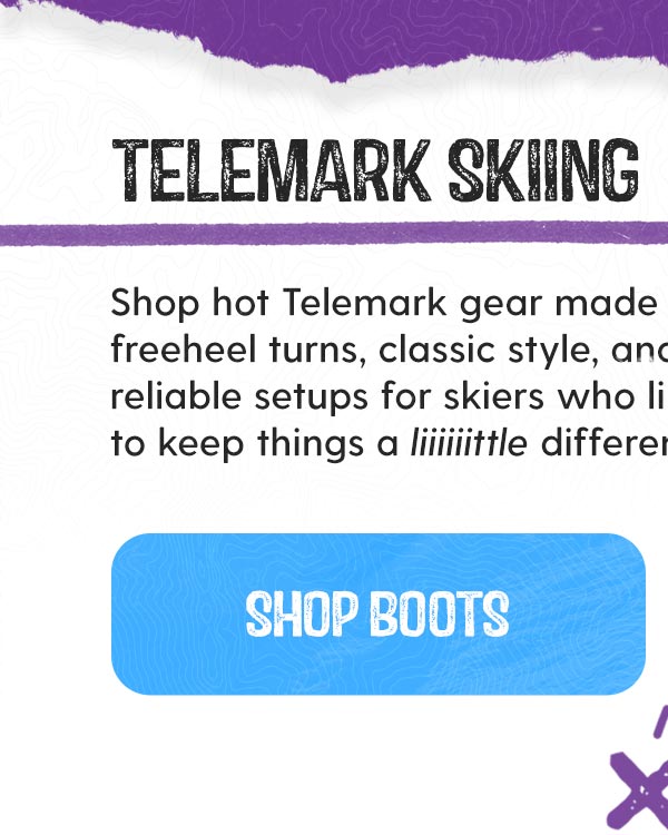 Shop Telemark Ski Boots
