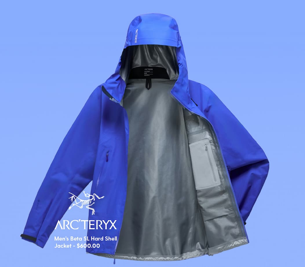 Shop Men's Arc'teryx Beta SL Hard Shell Jacket - $600.00
