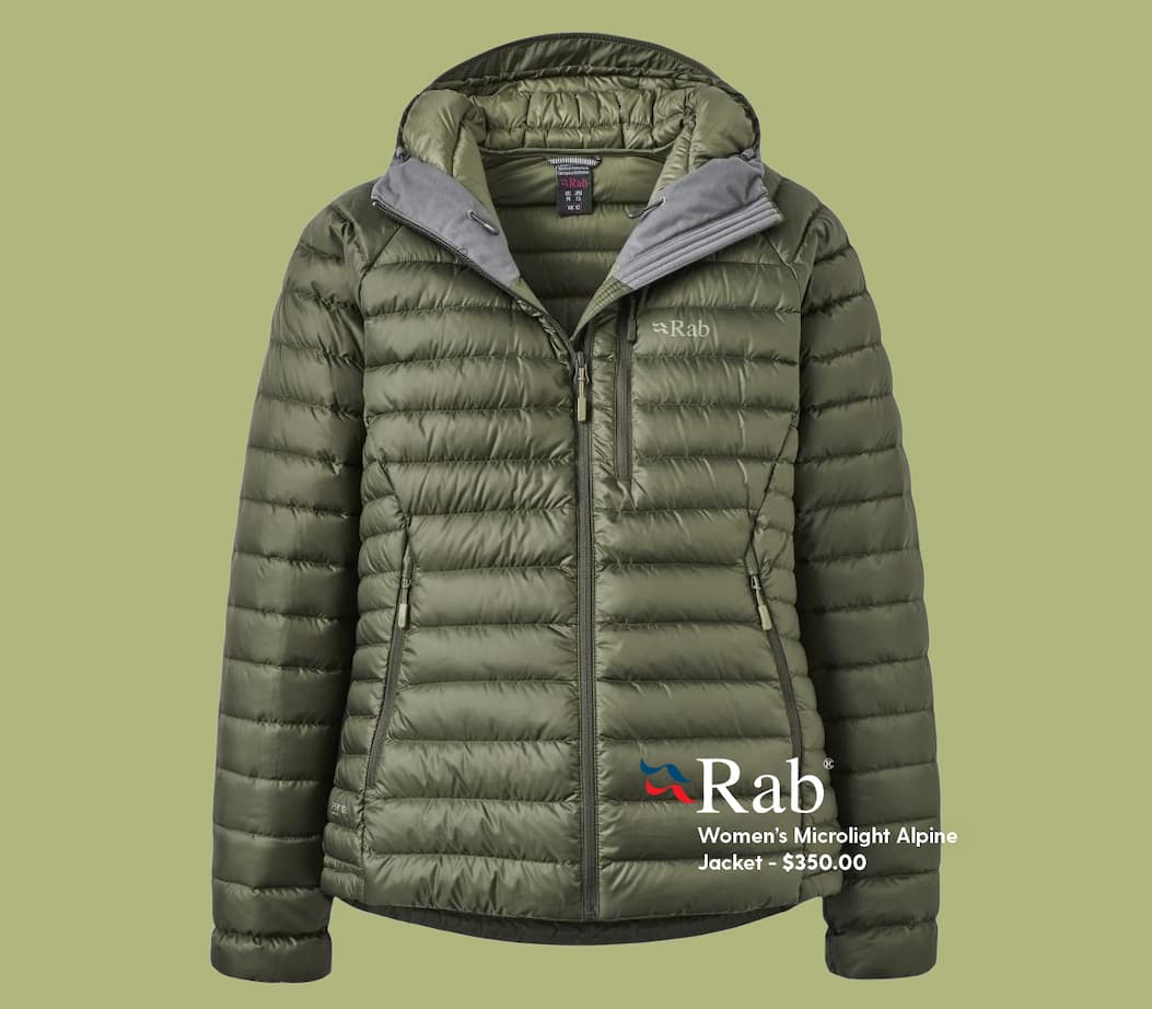 Shop Women's Rab Microlight Alpine Jacket - $350.00