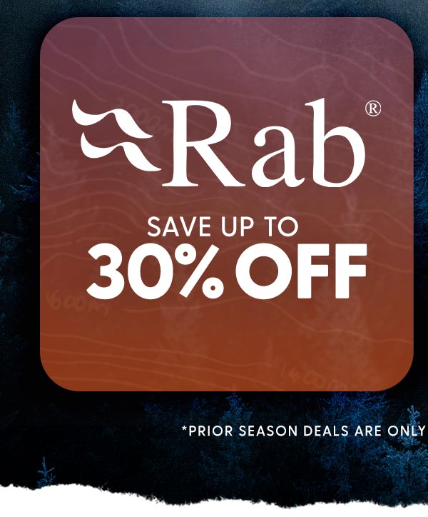 Save up to 30% Off Rab