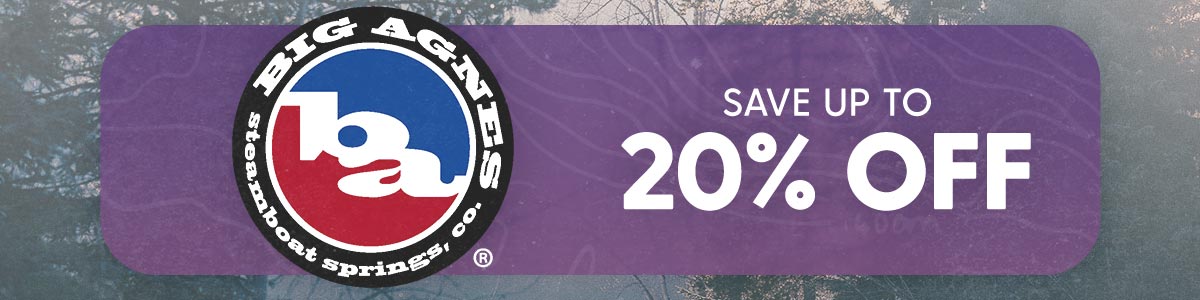 Save up to 20% Off Big Agnes