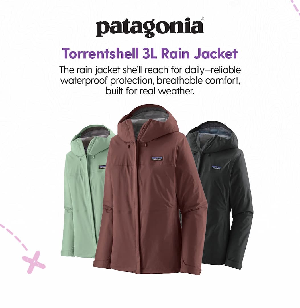 Shop Patagonia Women's Torrentshell 3L Rain Jacket - The rain jacket she’ll reach for daily—reliable waterproof protection, breathable comfort, built for real weather.