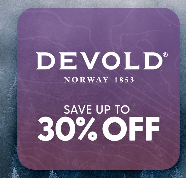 Save up to 30% Off Devold