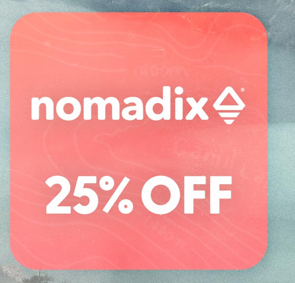 Save 25% Off Nomadix