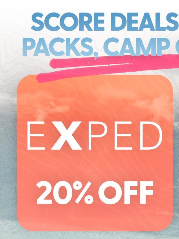 Save 20% of Exped