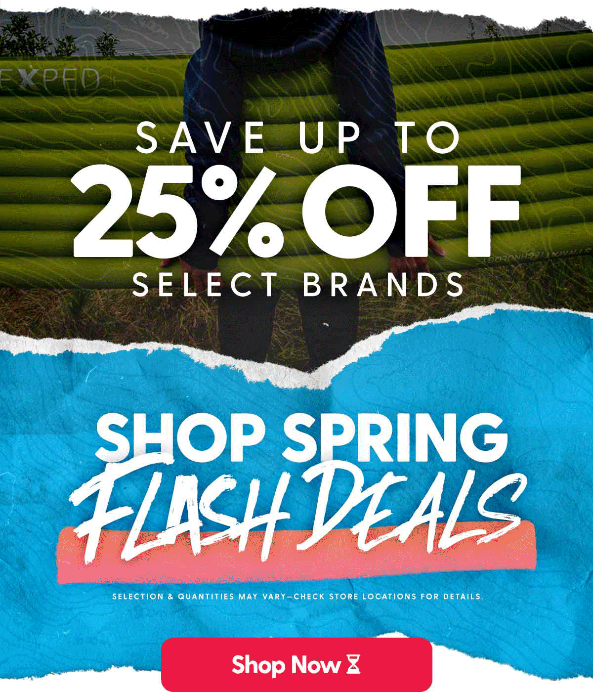 Save up to 25% Off Select Brands