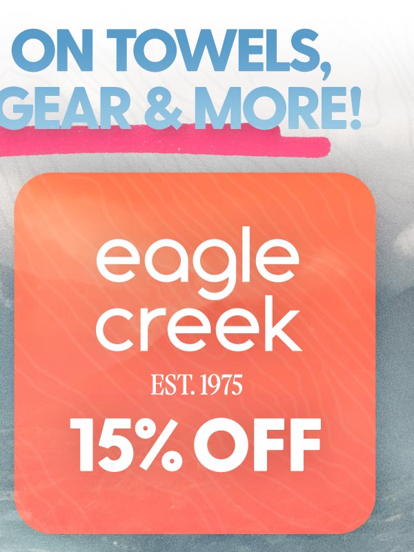 Save 15% Off Eagle Creek