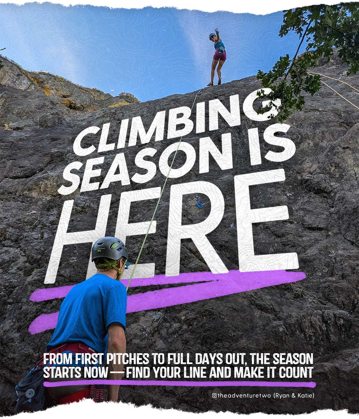 Climbing Season is Here
