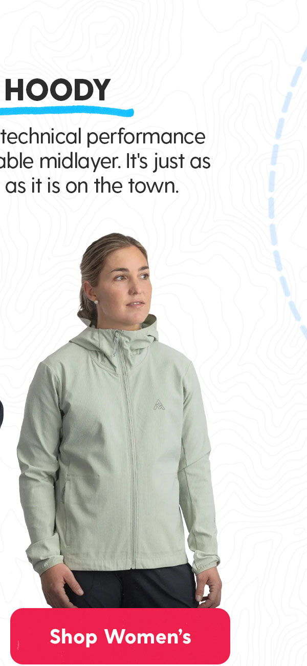 Women's Spruce Hoody: Casual comfort meets technical performance with this warm, breathable midlayer. It's just as at home on the trail as it is on the town.