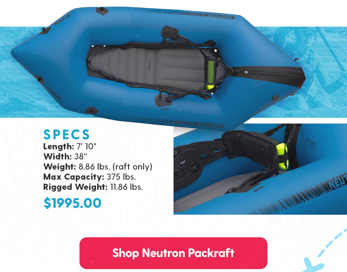 Shop Neutron Packraft - $1995.00