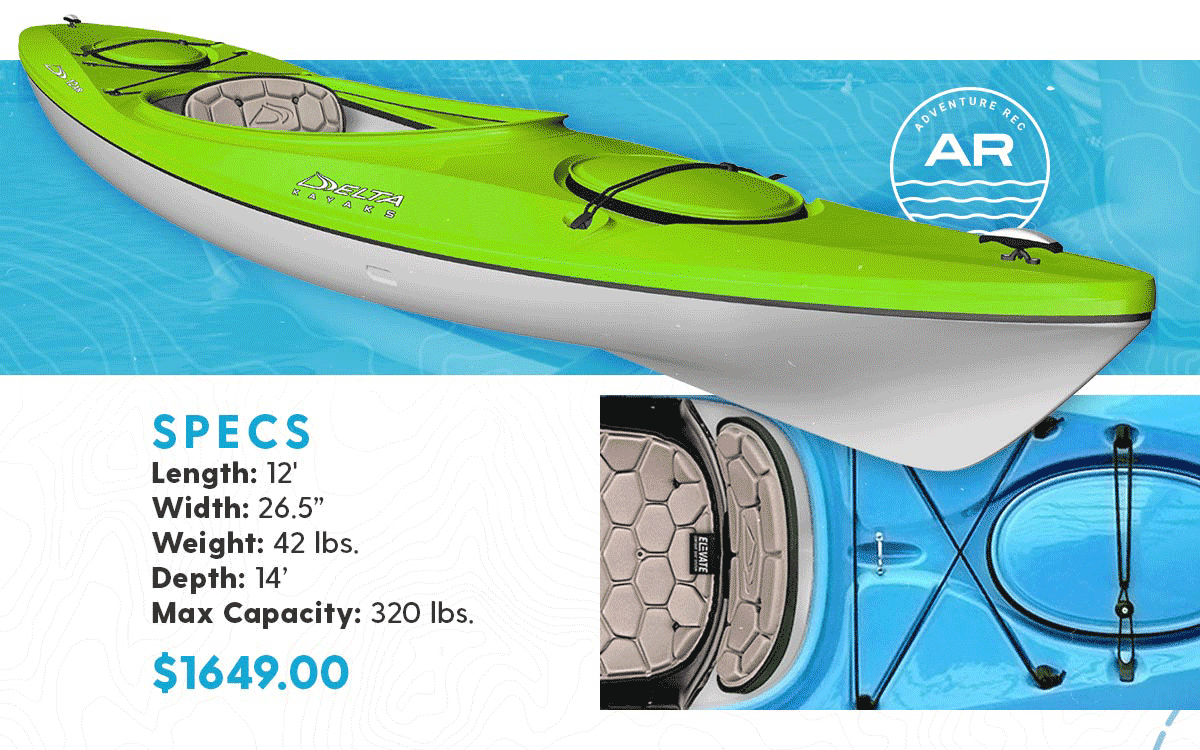 Shop Delta 12 AR Kayak *Available for in-store purchase only. Check local store locations for details. - $1649.00