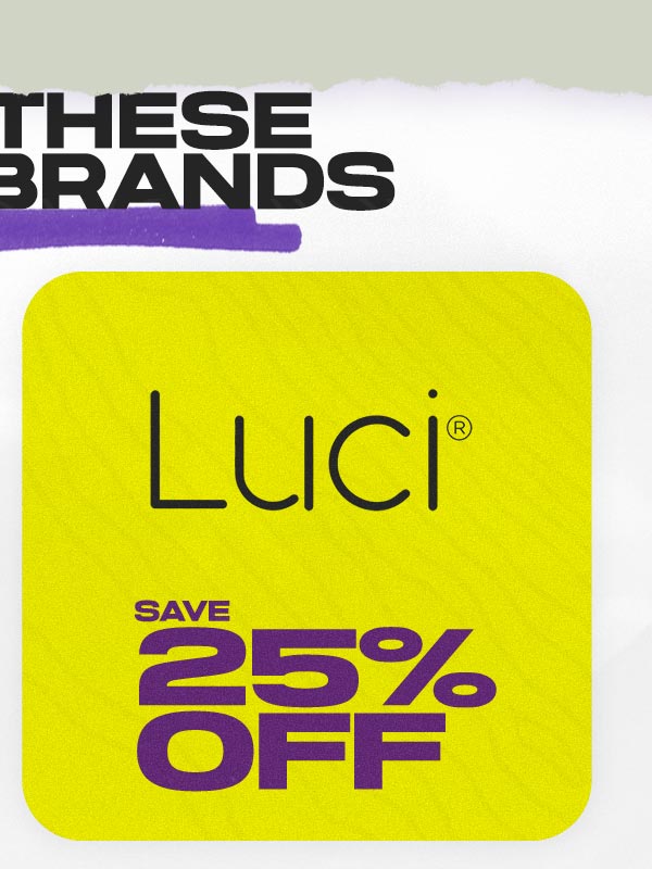 Save 25% Off Luci Lights