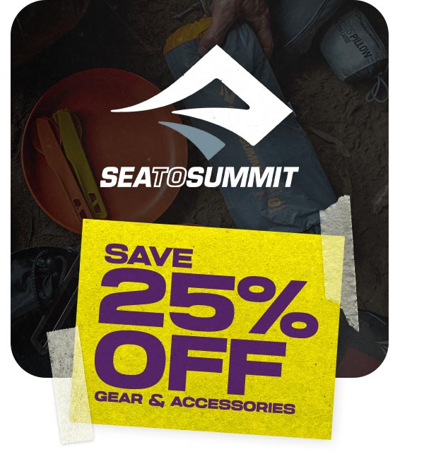 Save 25% off Sea to Summit