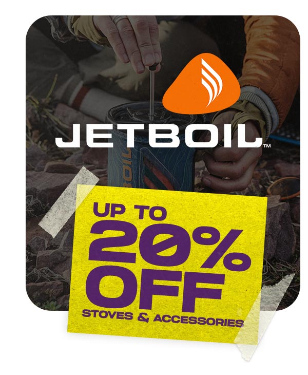 Save up to 20% off Jetboil