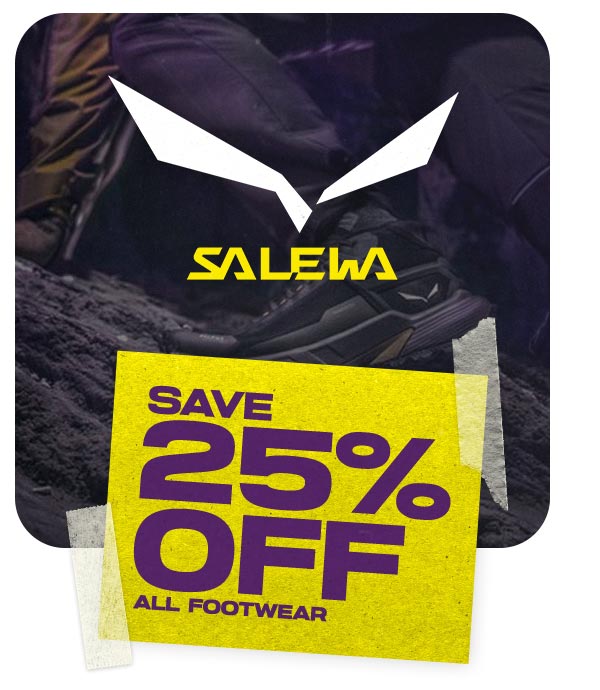 Save 25% off Salewa