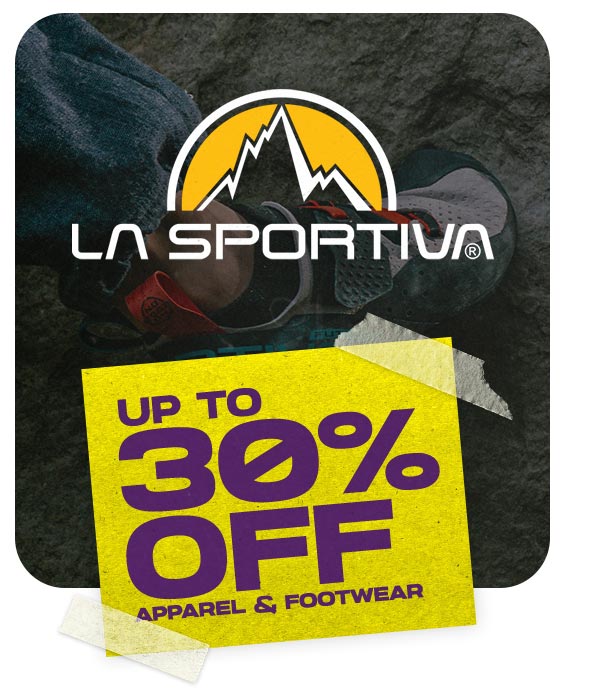 Save up to 30% off La Sportiva