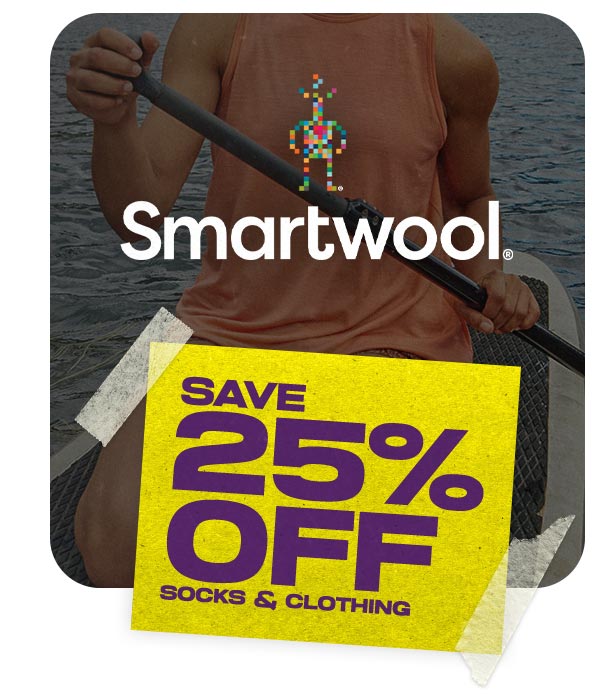 Save 25% off Smartwool
