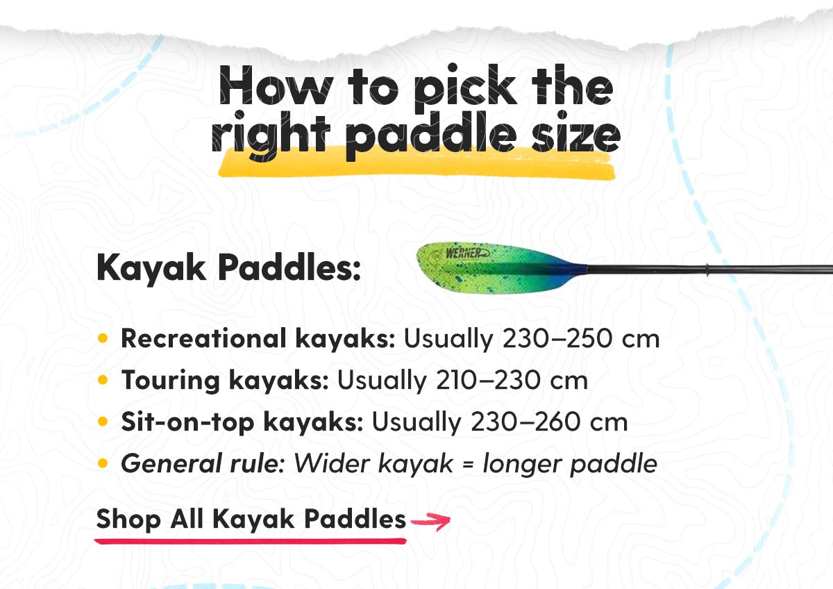 Shop Kayak Paddles